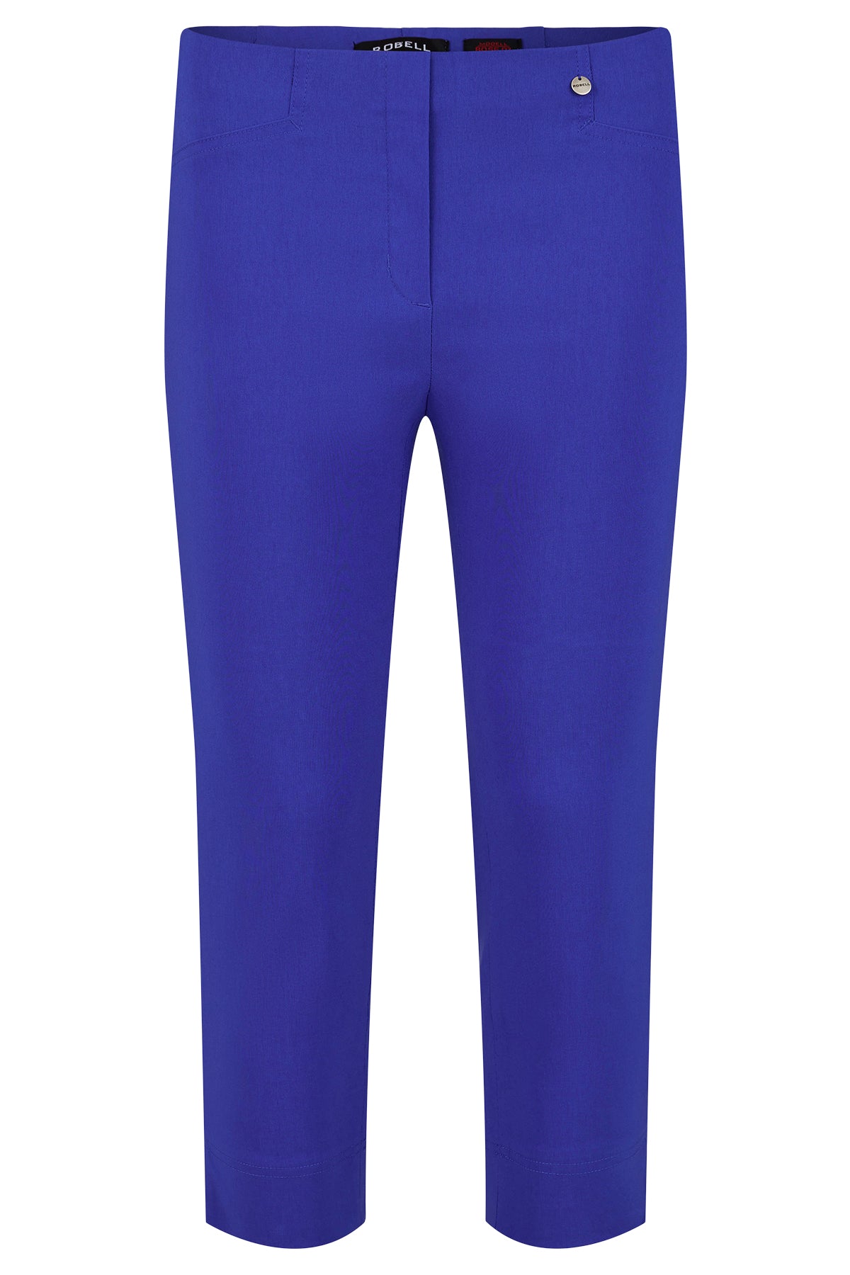 ROBELL :  Slim Fit Trousers - Blue