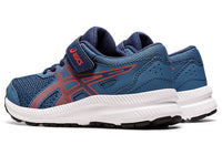 ASICS : Boy's Contend 8 PS Running Shoe - Blue