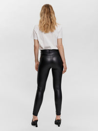 VERO MODA : Augusta HR PU Skinny Pants