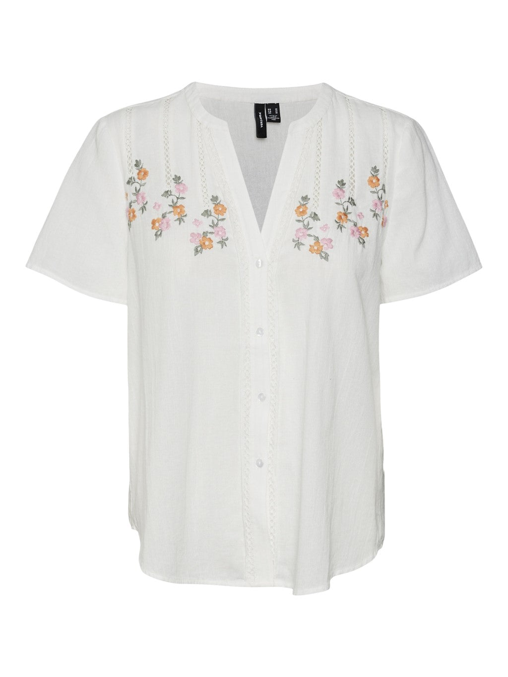 VERO MODA : Embroidered Top