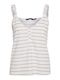 VERO MODA : Sleeveless V-Neck