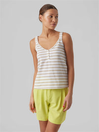 VERO MODA : Sleeveless V-Neck