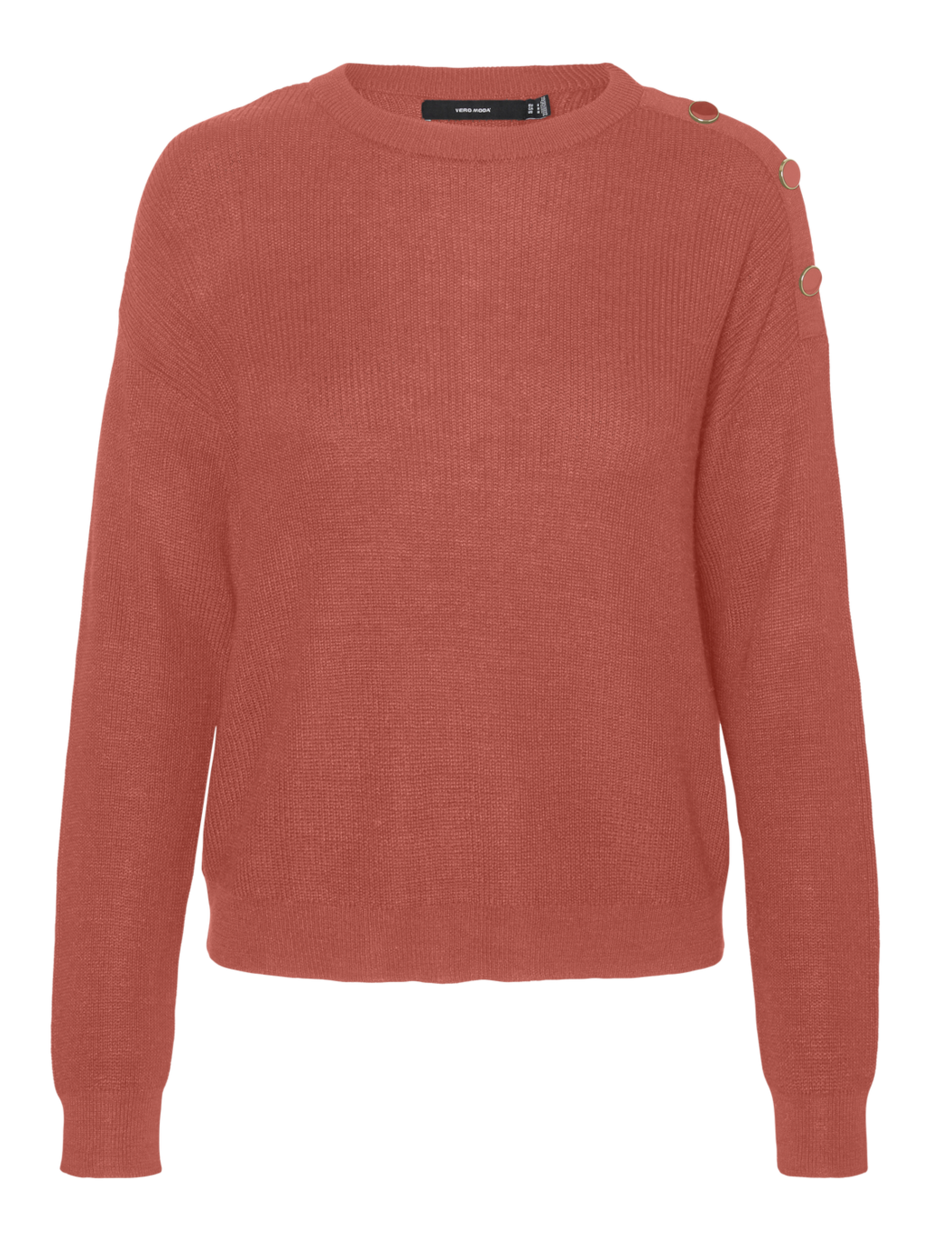 VERO MODA : Newlexsun Long Sleeve - Burnt Sienna