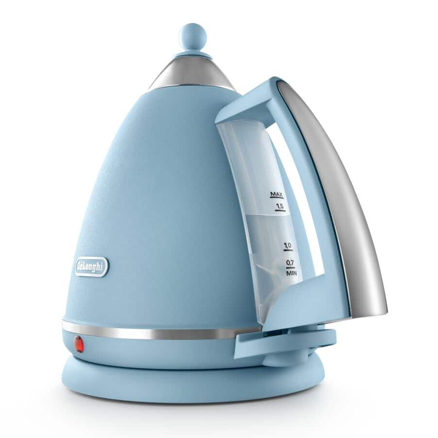 DeLONGHI : Argento Flora Kettle - Blue