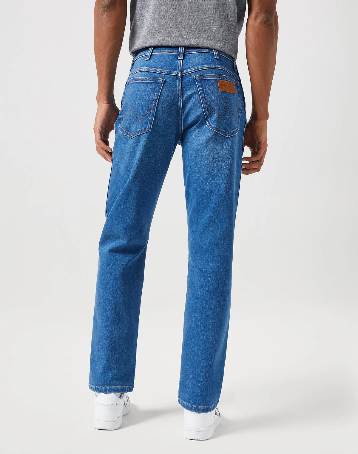 WRANGLER : Texas Medium Stretch Jeans - Rustic Blue