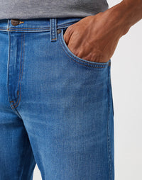 WRANGLER : Texas Medium Stretch Jeans - Rustic Blue