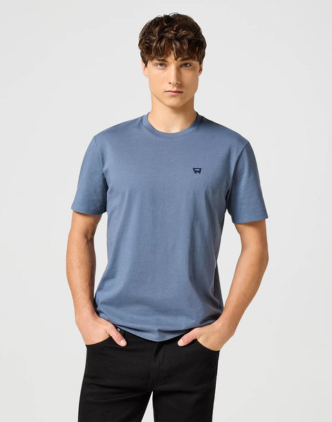 WRANGLER : Sign Off T-Shirt - Grisaille