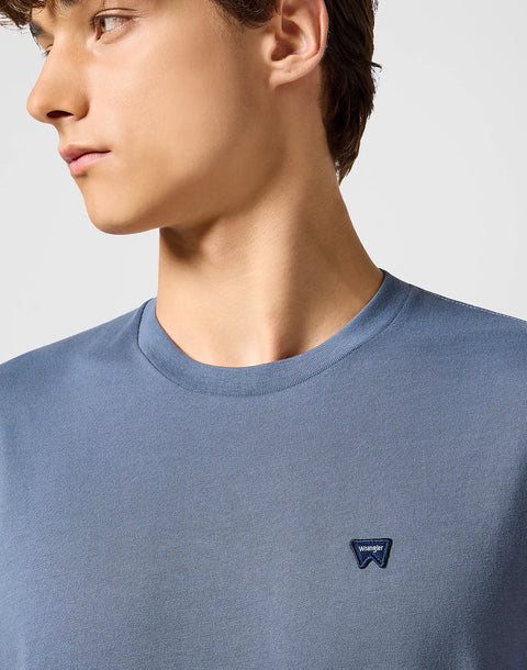 WRANGLER : Sign Off T-Shirt - Grisaille