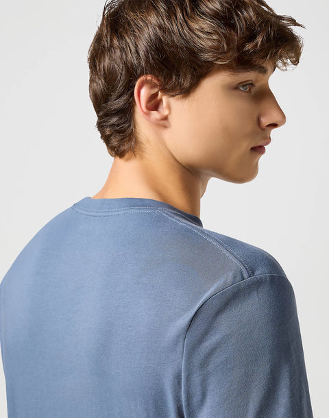 WRANGLER : Sign Off T-Shirt - Grisaille