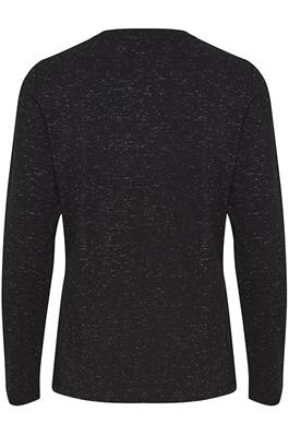 ICHI : Rebel Long Sleeve Top - Black