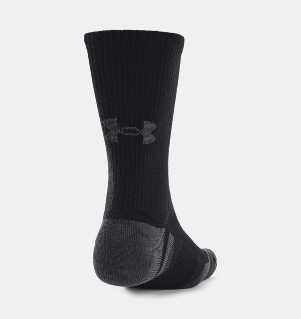 UNDER AMOUR : Performance Tech 3-Pack Crew Socks