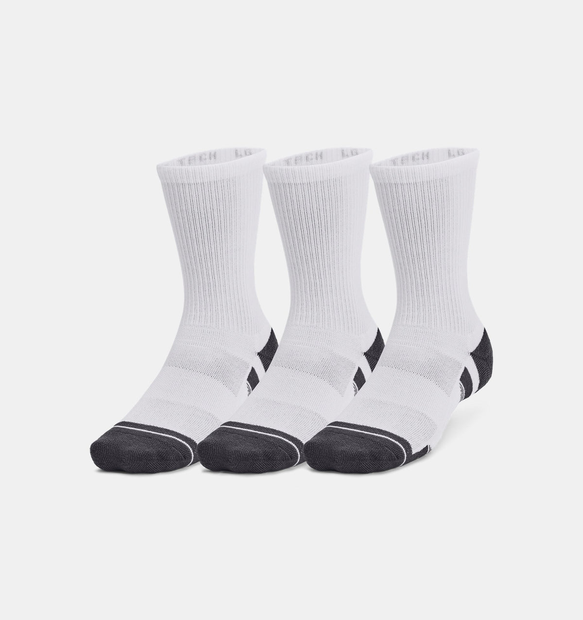 UNDER AMOUR : Performance Tech 3-Pack Crew Socks