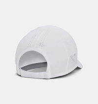 UNDER ARMOUR : Women's Launch Adjustable Cap - White