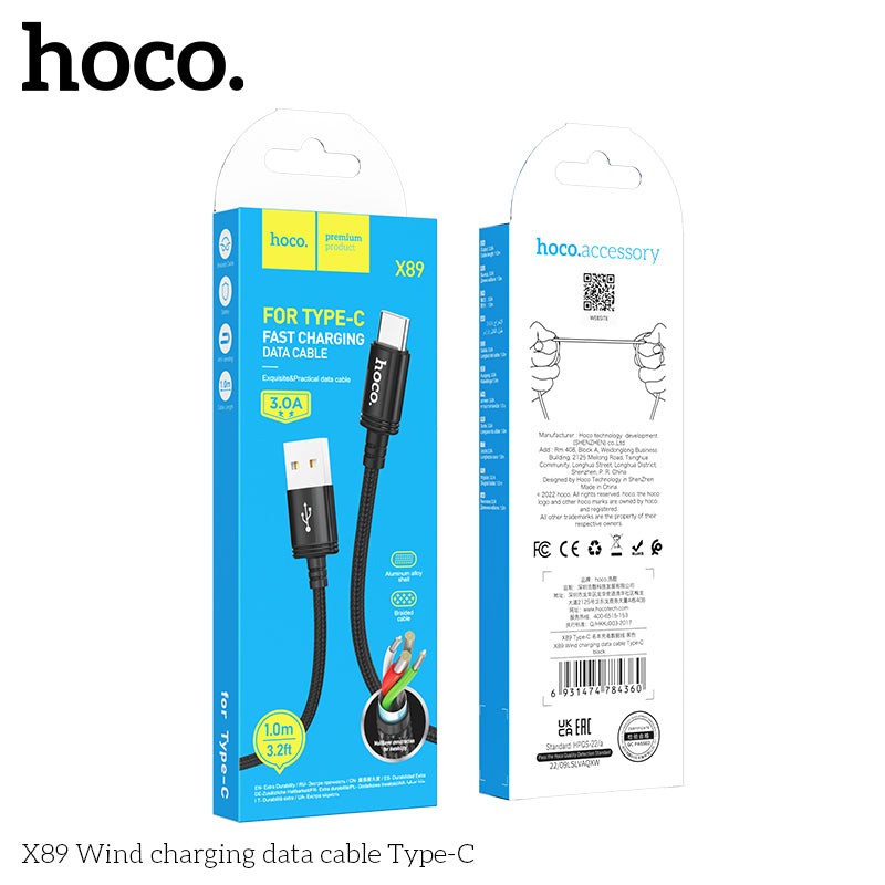 Hoco X89 Type-C charging cable 1M