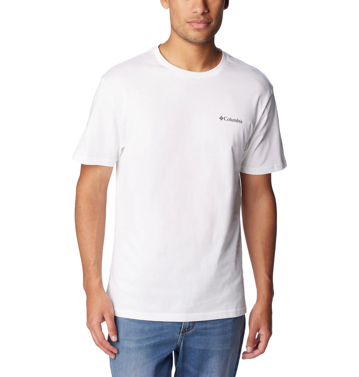 COLUMBIA Men’s CSC Basic Logo T-Shirt - White