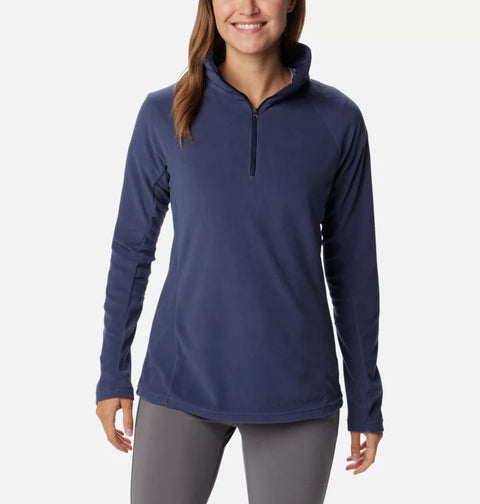 COLUMBIA Women’s Glacial IV Half Zip Fleece - Navy