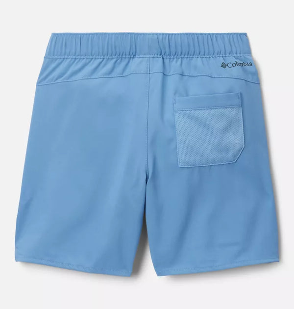 COLUMBIA : Boys' Hike Hiking Shorts - Blue