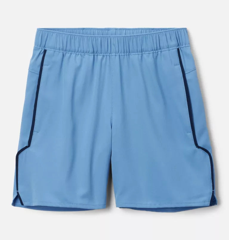 COLUMBIA : Boys' Hike Hiking Shorts - Blue