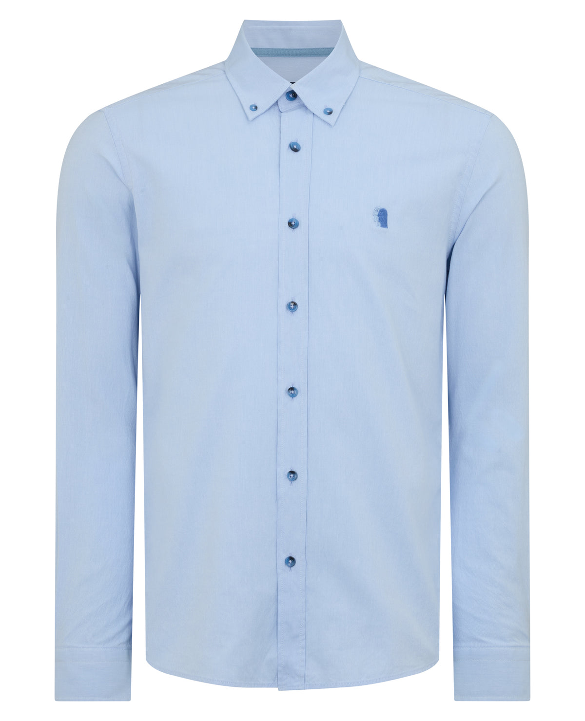 REMUS UOMO Slim Fit Long Sleeve Shirt - Sky Blue