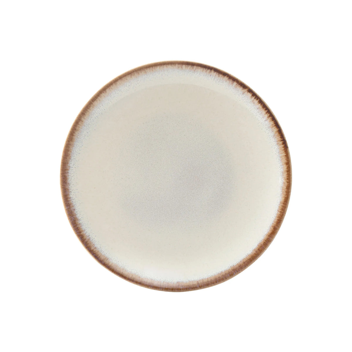 MASON CASH : Reactive Cream Side Plate 20.5cm