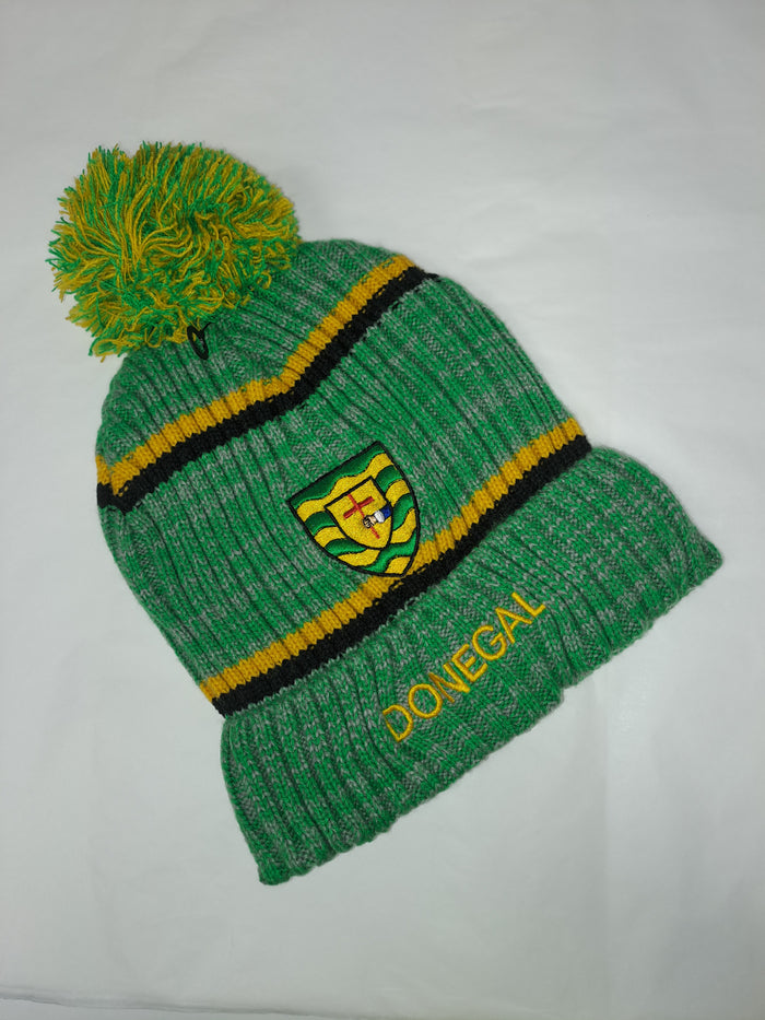 Donegal Fleece Lined Bobble Hat