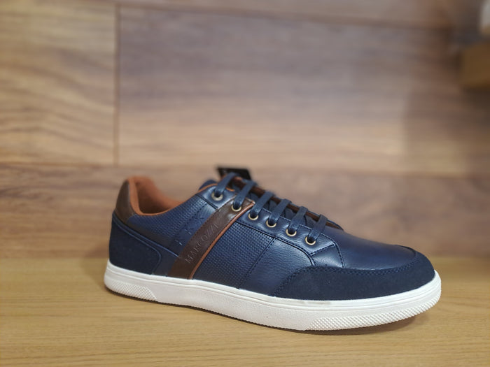 MARCOZZI : Pompeii Mens' Shoes - Navy