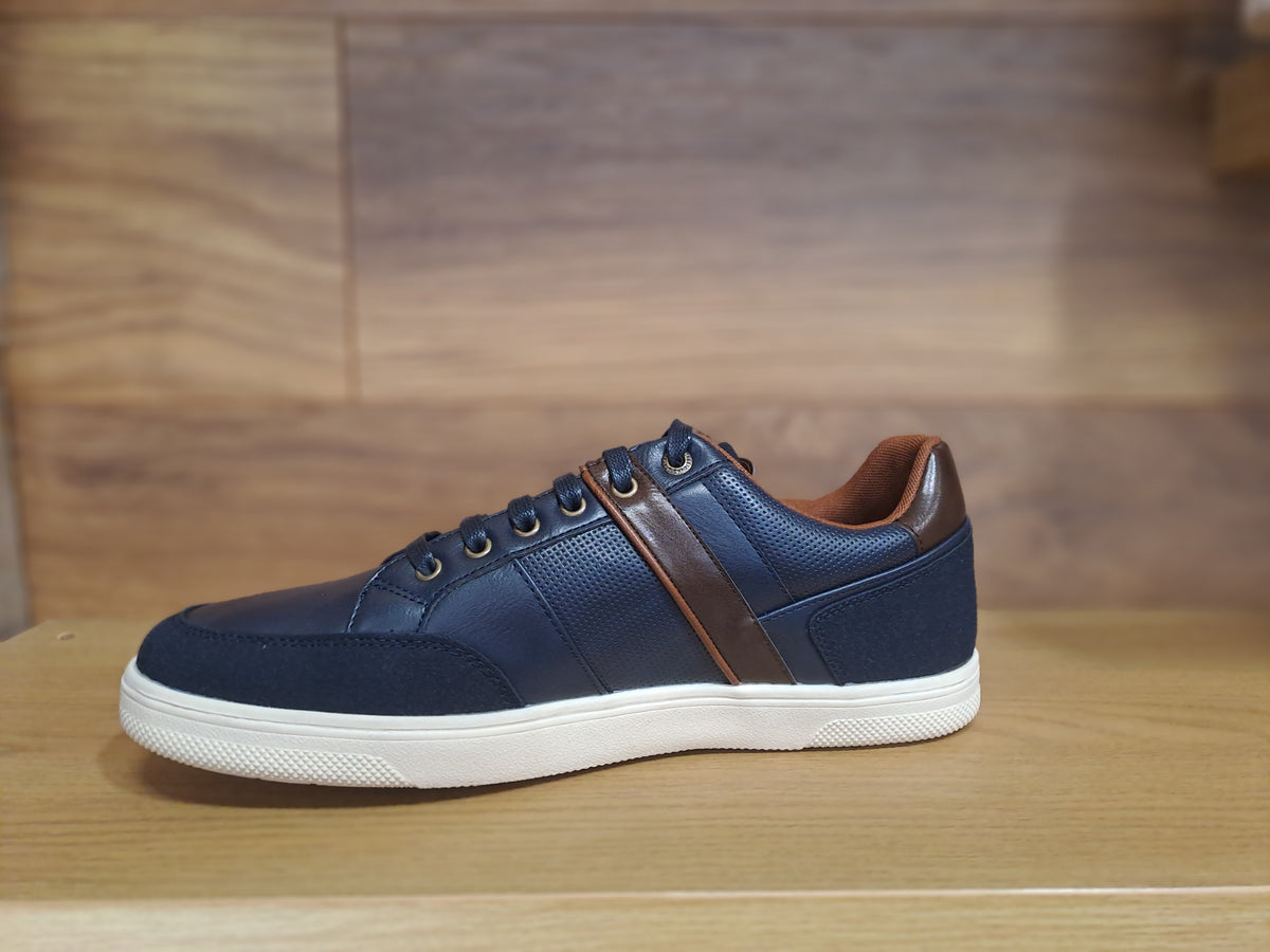 MARCOZZI : Pompeii Mens' Shoes - Navy