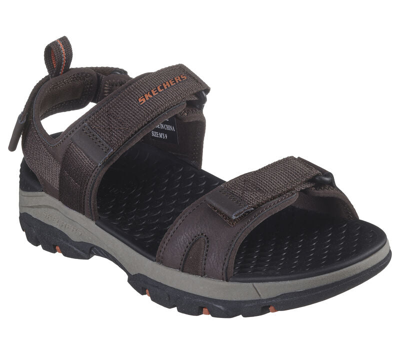 SKECHERS : Men's Tresmen - Ryer Sandals - Brown