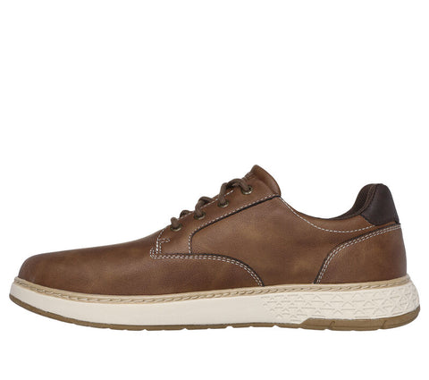 SKECHERS Relaxed Fit: Garlan - Pryor Men's Shoes - Brown