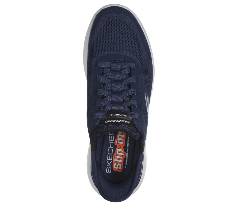 SKECHERS : Slip-ins: Bounder 2 Men's Shoes - Navy