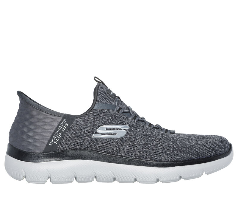 SKECHERS : Slip-ins: Summits - Key Pace - Charcoal