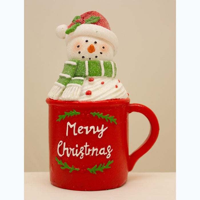 Winter Whisp Christmas Snowman Mug