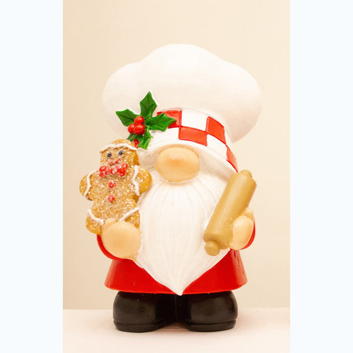 Mr. Baker Resin Christmas Figure