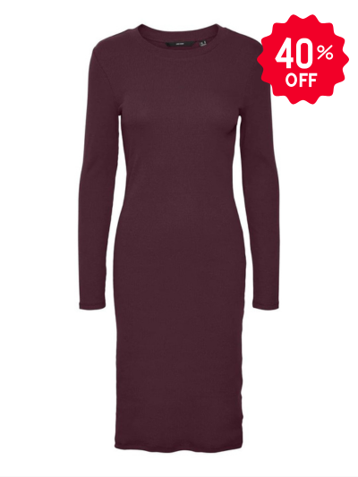 VERO MODA : Long Sleeve Dress