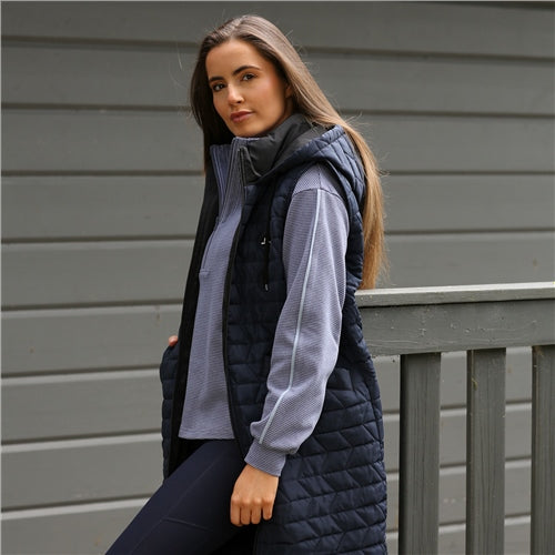 RELAX & RENEW : Diane Gilet - Navy