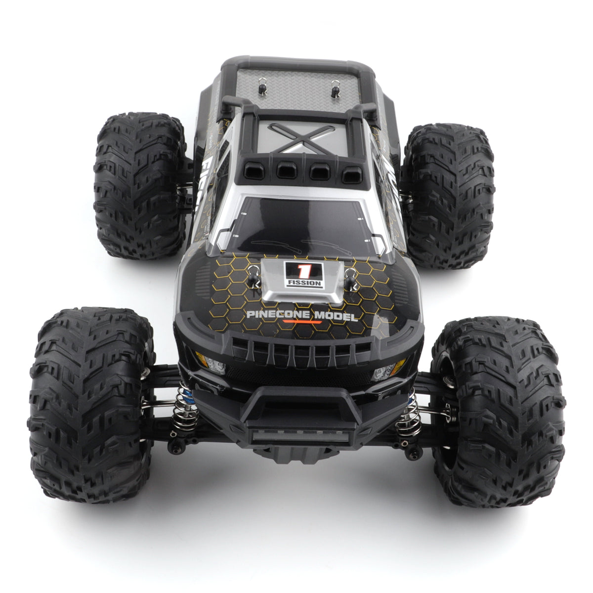 s-idee® Black RC Monster Truck 1:12 2.4GHZ 40Km/h Brushed