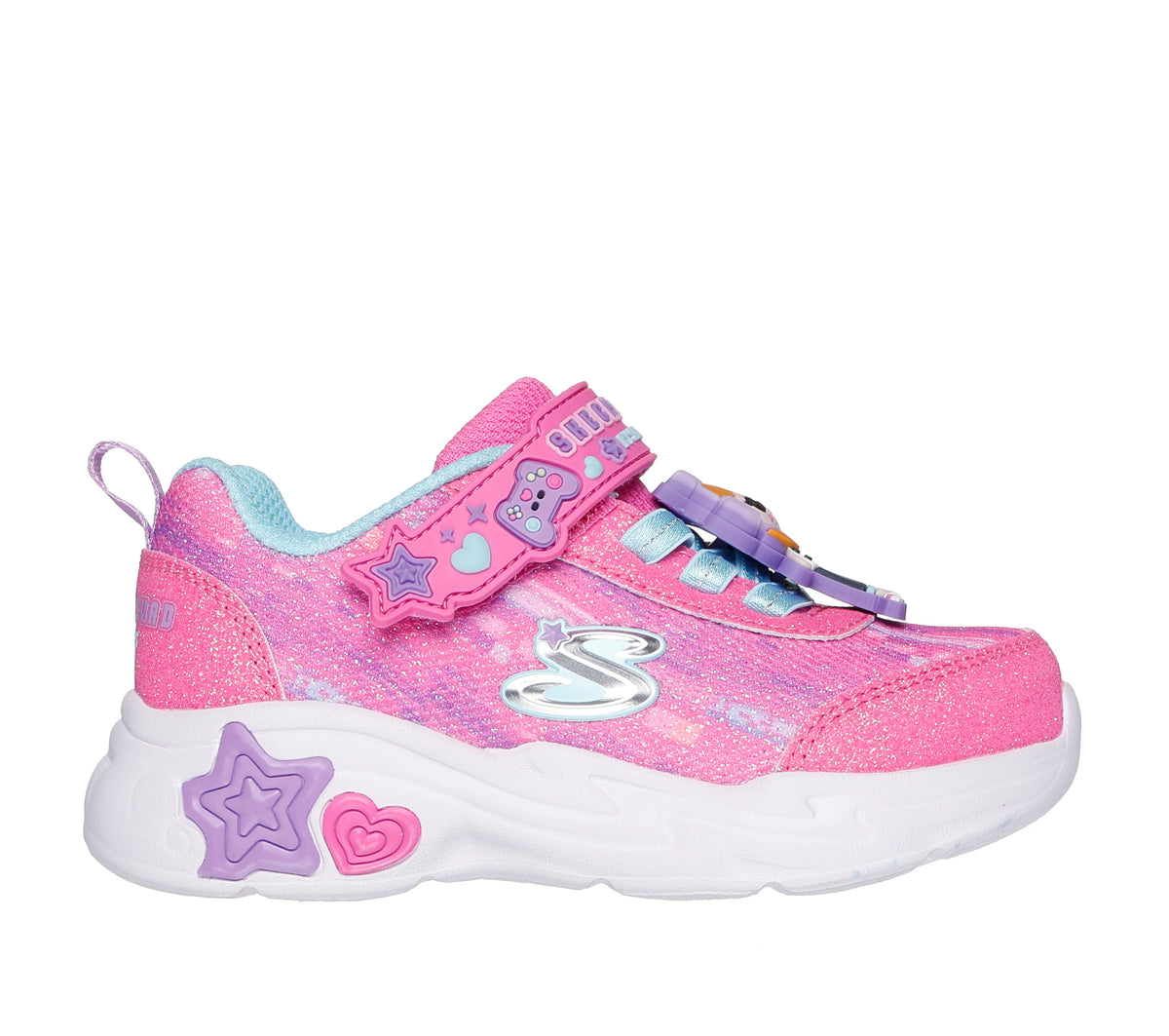 SKECHERS Snuggle Sneaks - Skech Squad Infant Girl's Trainers - Pink