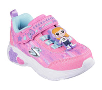 SKECHERS Snuggle Sneaks - Skech Squad Infant Girl's Trainers - Pink