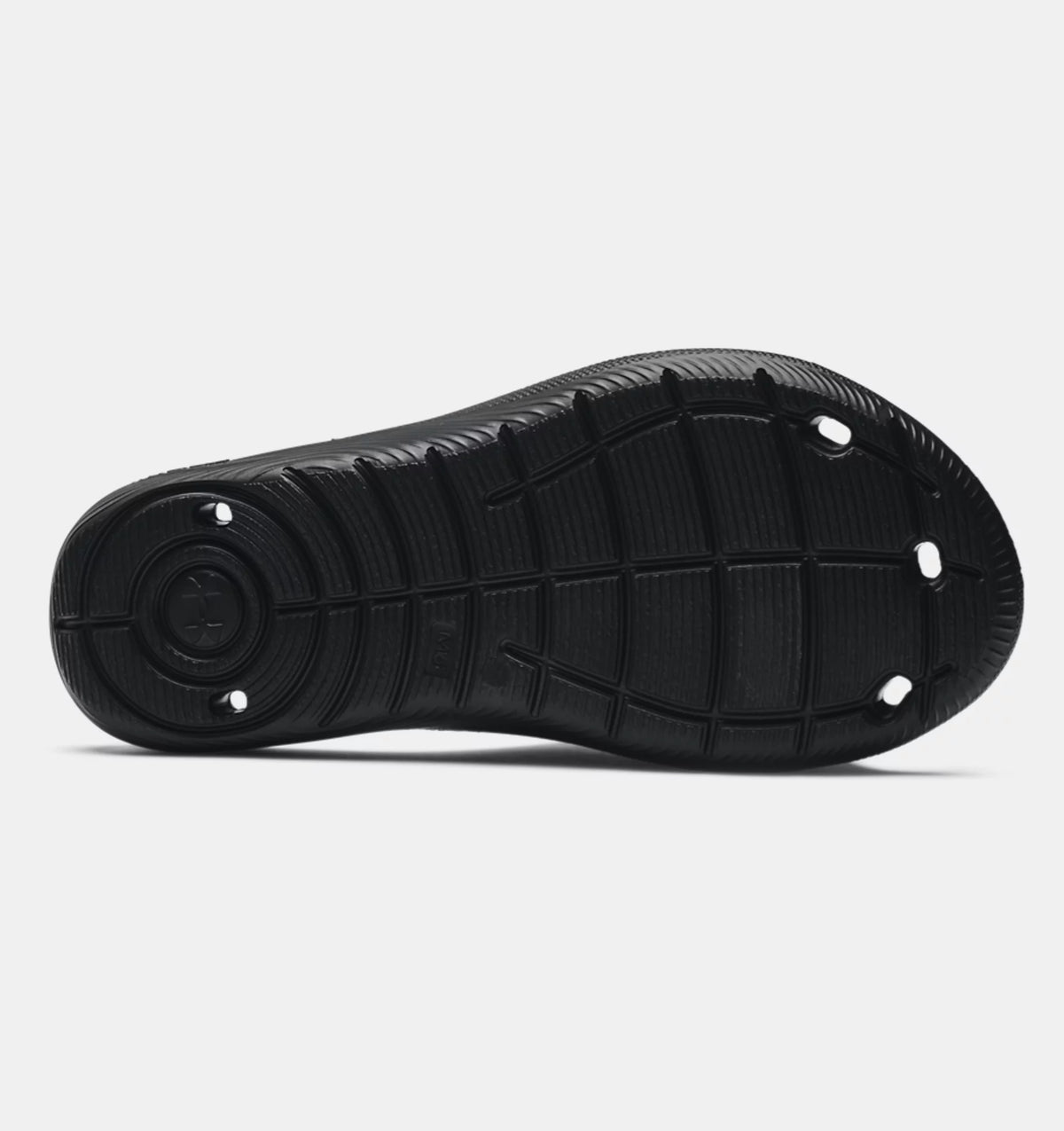 UNDER ARMOUR : Boys' Locker IV Slides - Black