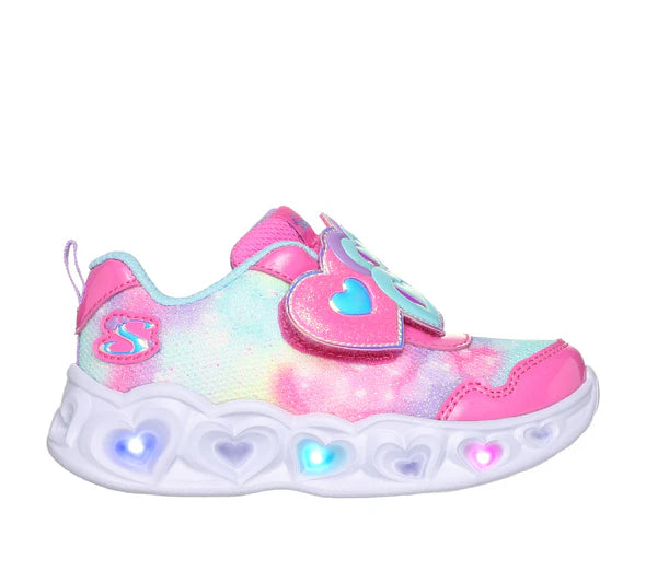 SKECHERS : Heart Lights - Lovin Reflection Girl's Trainers