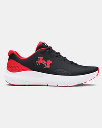 UNDER ARMOUR : Women's Surge 4 Running Shoes - Black/Red