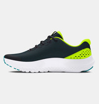 UNDER ARMOUR : Boys' Grade School UA Surge 4 Running Shoes - Green