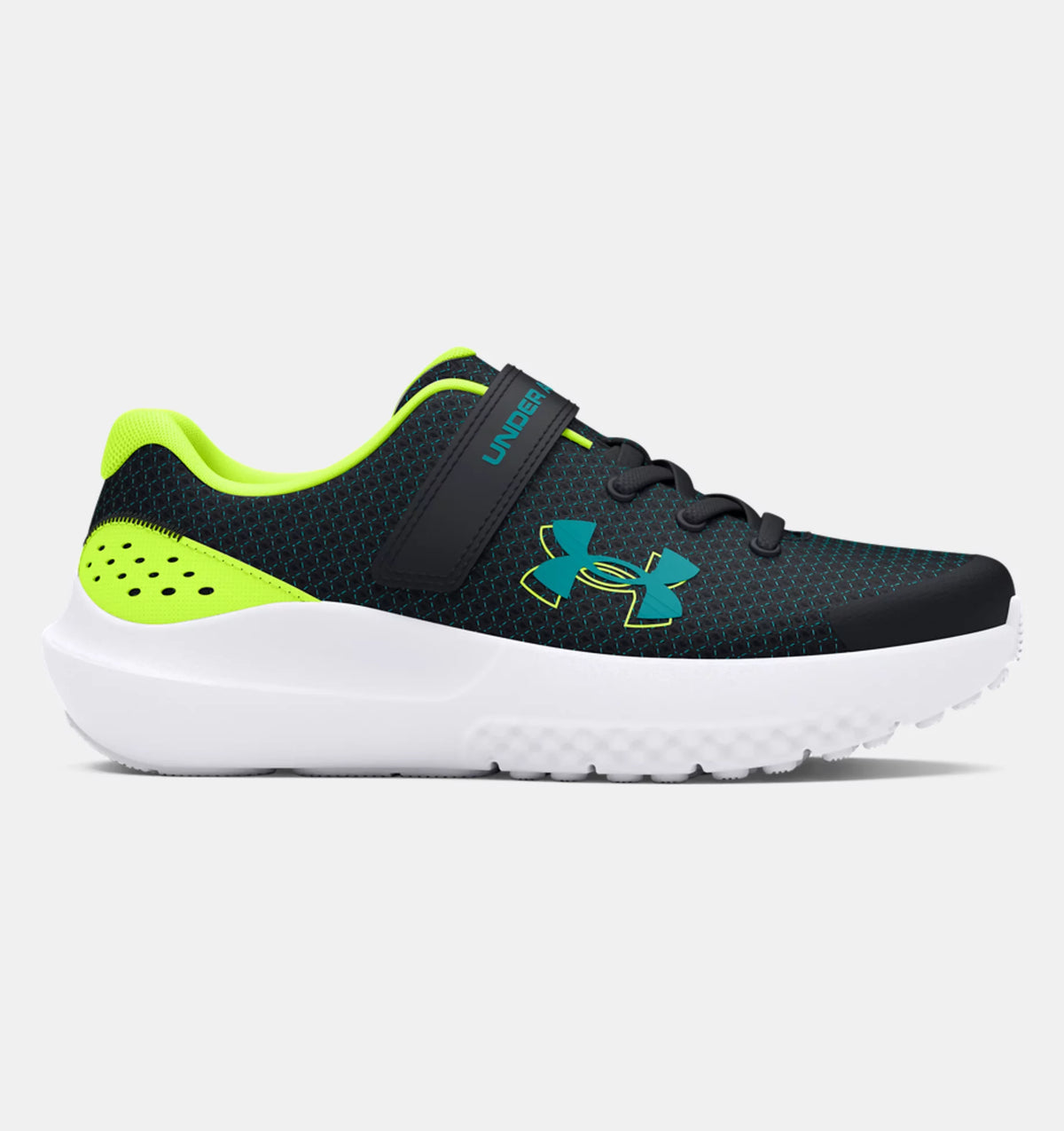 UNDER ARMOUR : Boys' Pre-School UA Surge 4 AC Running Shoes - Green