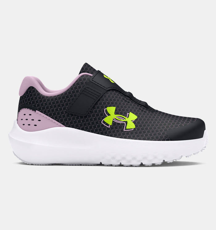 UNDER ARMOUR : Girls' Infant UA Surge 4 AC Running Shoes