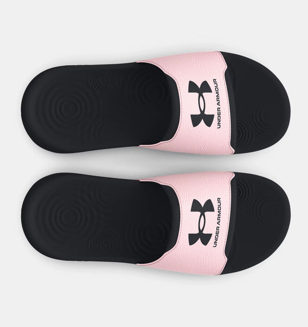 UNDER ARMOUR : Girls' Ignite Select Slides - Pink