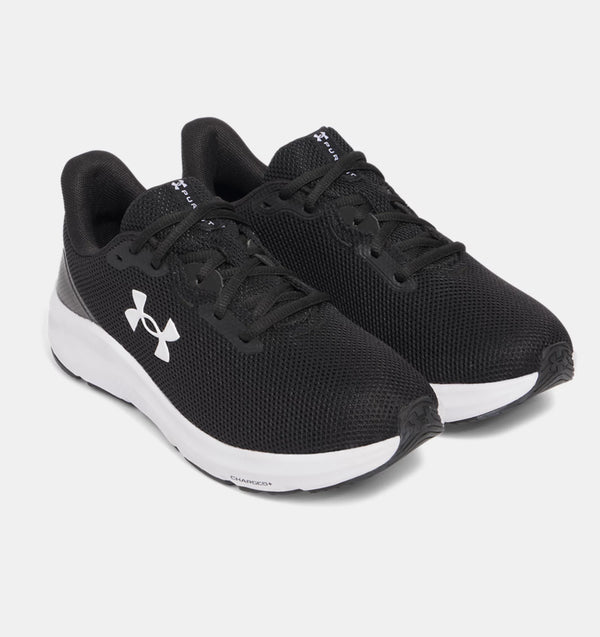 UNDER ARMOUR Women's UA Pursuit 4 Running Shoes - Black/White