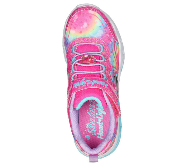 SKECHERS : Flutter Heart Lights - Groovy Swirl