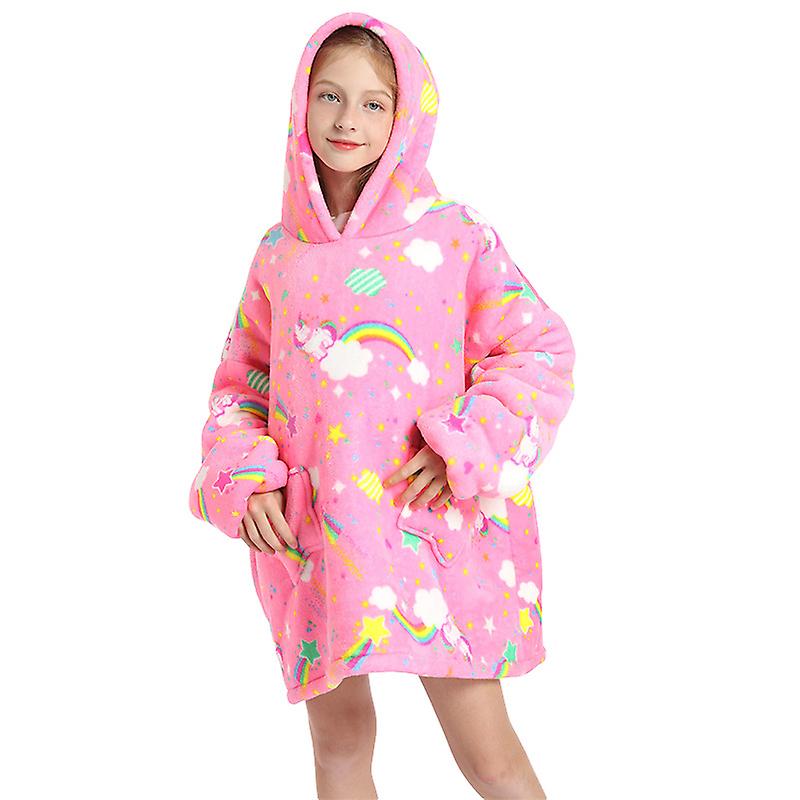 COPE CLOTHING : Kids Rainbow Snuggle Hoodie