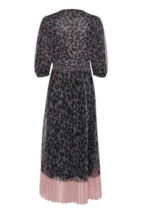 CULTURE : Chancy Leopard Print Dress