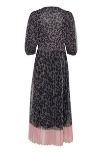 CULTURE : Chancy Leopard Print Dress